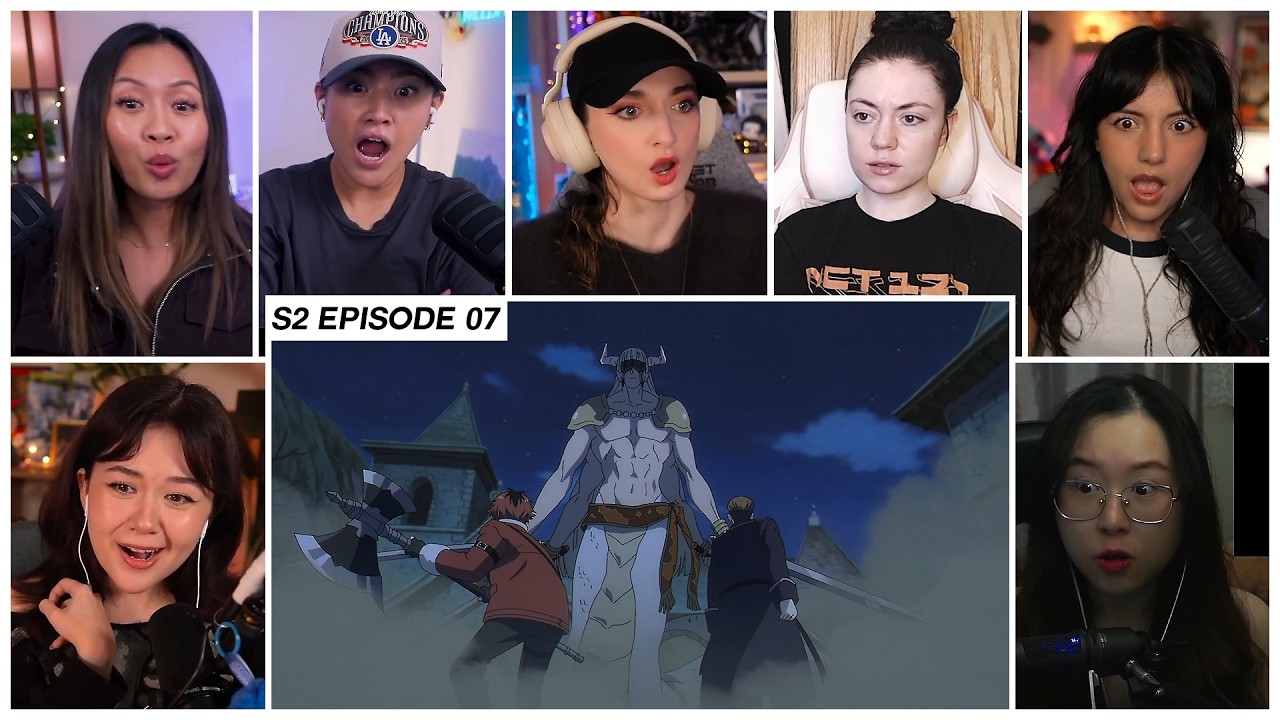 [GIRLS REACT] Revolte vs Stark and Genau | Frieren S2 Ep 7 Girl Reaction Mashup