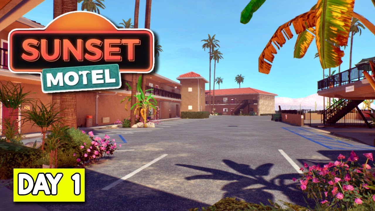 Building My Own MOTEL In The Middle Of Nowhere (Sunset Motel Day 1)