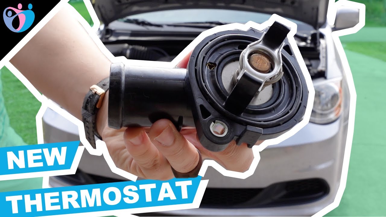 how to replace a thermostat on dodge grand caravan | P0128 Fixed