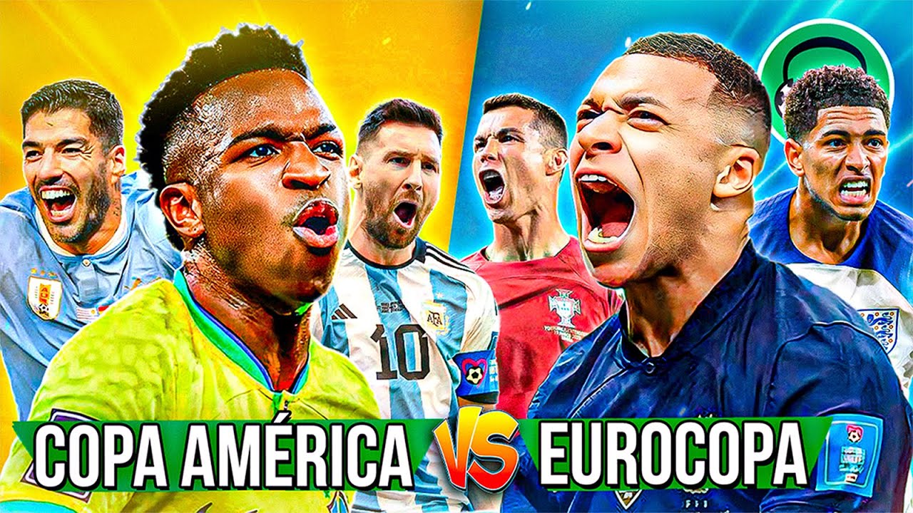 ♫ COPA AM&Eacute;RICA vs EUROCOPA | Par&oacute;dia Without Me - Eminem