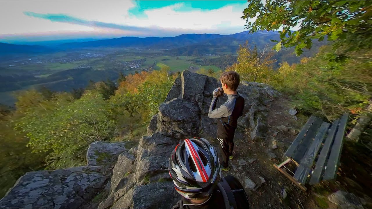 Mountainbike Tour zum Frauensteigfelsen Oktober 2020