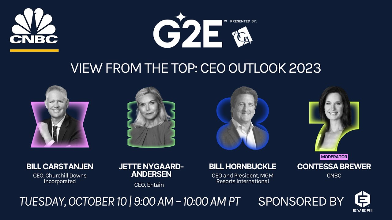 LIVE: Top gaming CEOs on the state of the casino industry at the Global Gaming Conference — 10/10/23
