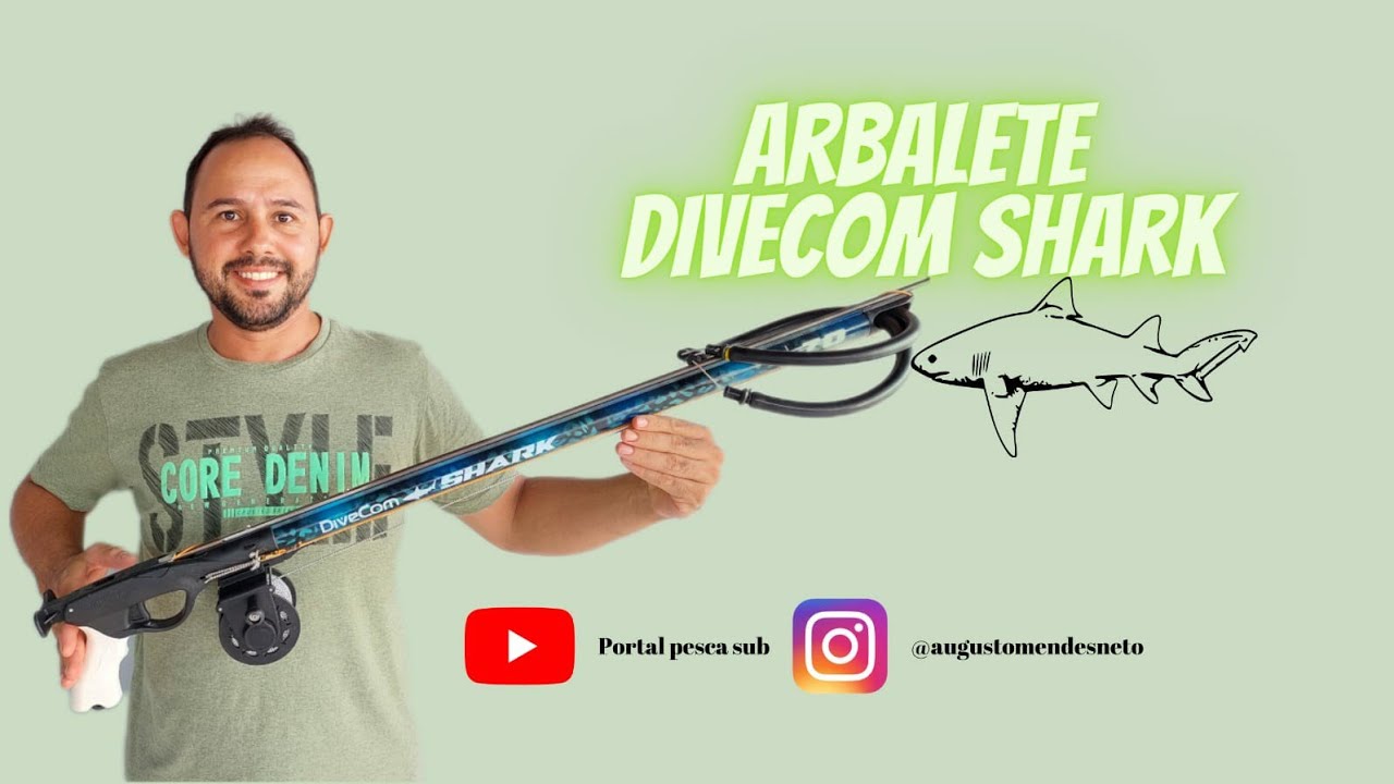 Arbalete Divecom Shark, saiba tudo sobre ele!