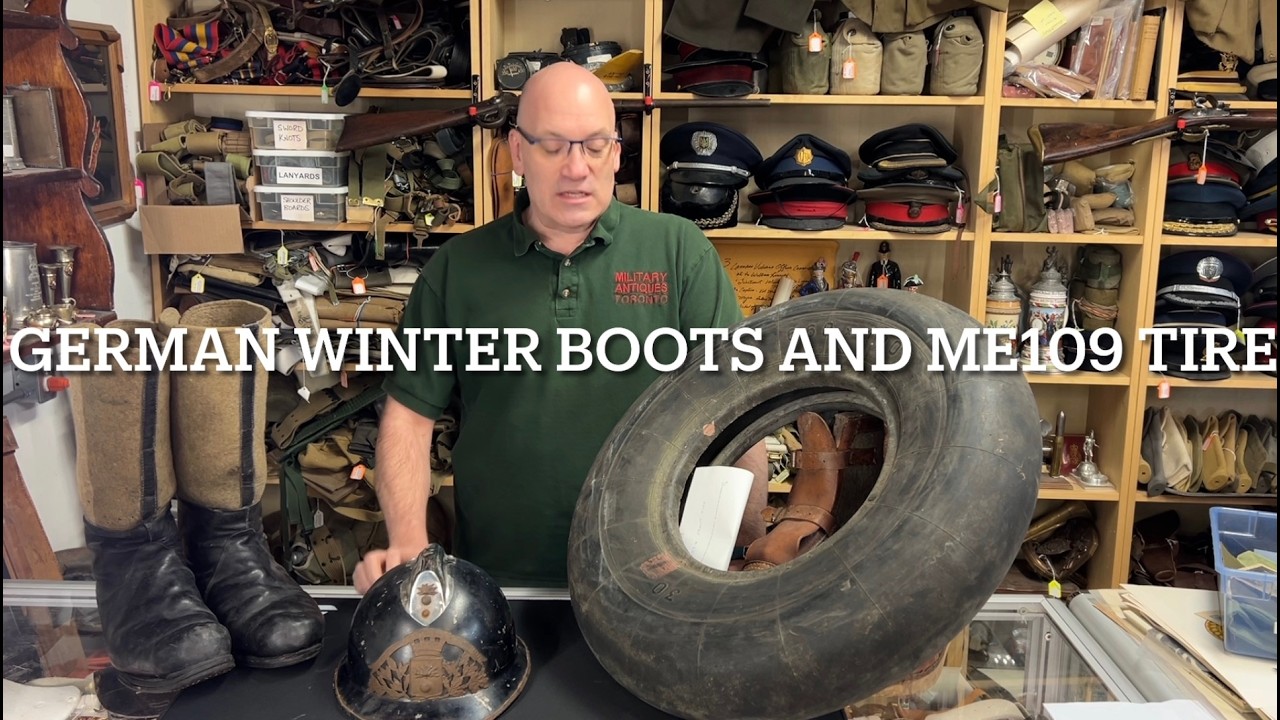 German Winter Boots and ME109 Tire