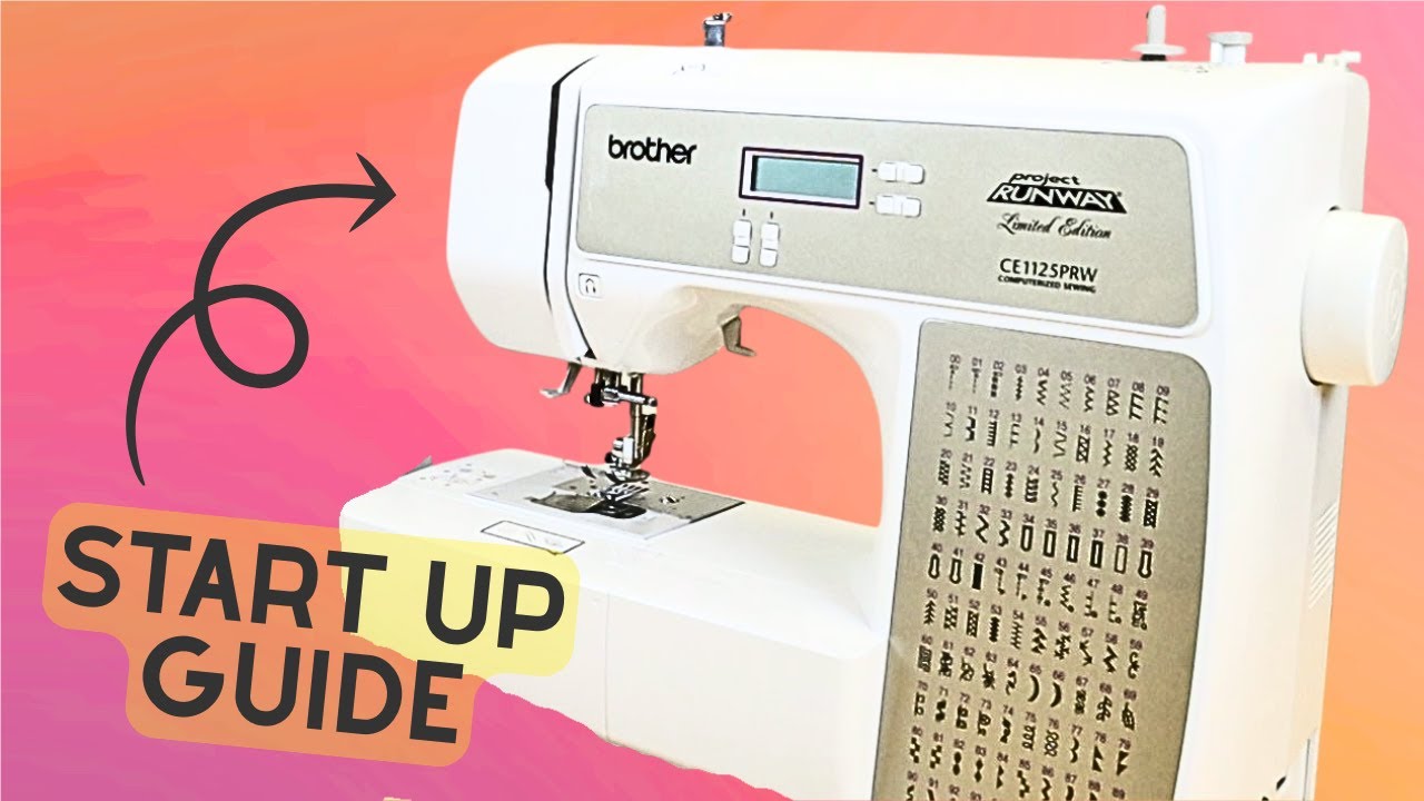 Швейная машинка Brother из проекта Project Runway — давайте заправим нитку и начнём шить!