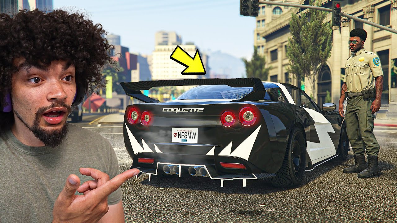 I Almost MISSED Cross' Corvette in GTA 5 Online! (NEW Coquette D5)