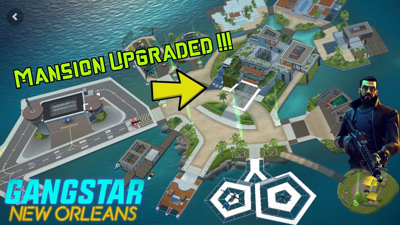 Finally my Mansion Upgrade is complete! | Gangstar: New Orleans