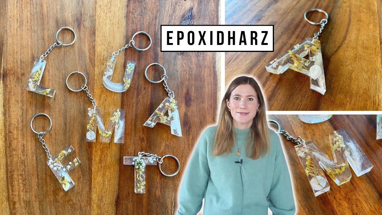 DIY Schlüsselanhänger und Lesezeichen aus Epoxidharz gießen
