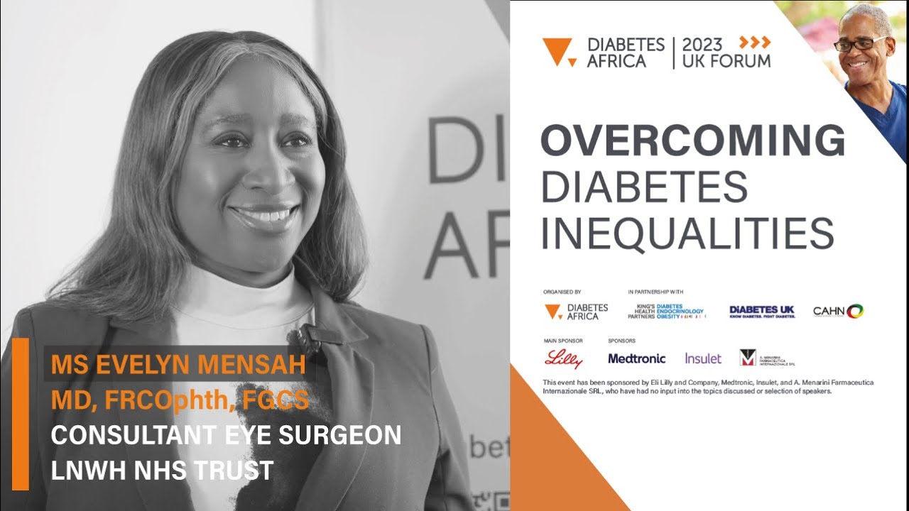 Ms Evelyn Mensah - Diabetes, eye disease, and tackling inequalities