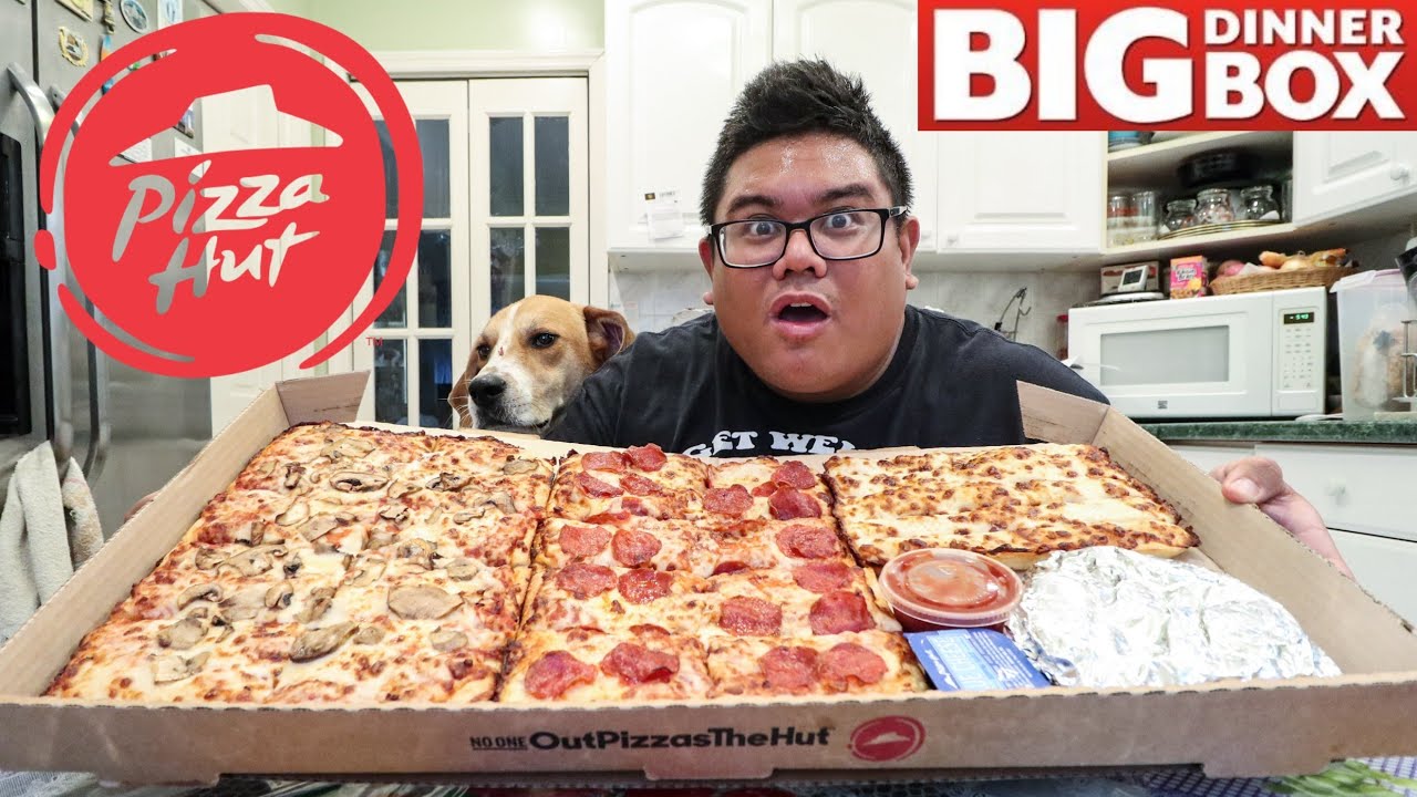 Pizza Hut Big Dinner Box Challenge
