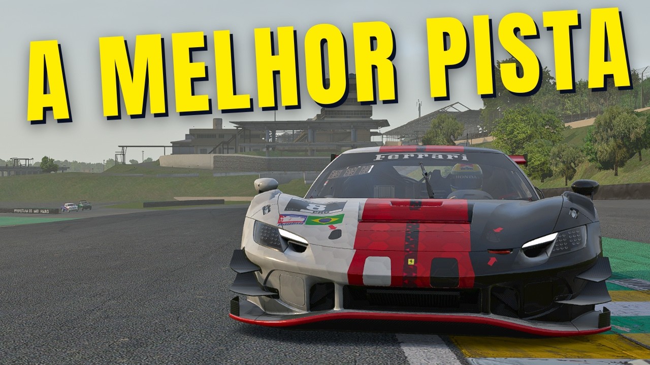 Ferrari GT3 voando em Interlagos no iRacing | A pista mais insana do Brasil!