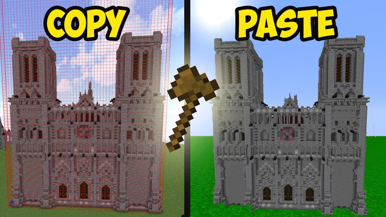 World Edit how to COPY AND PASTE | WorldEdit How to Copy and Paste