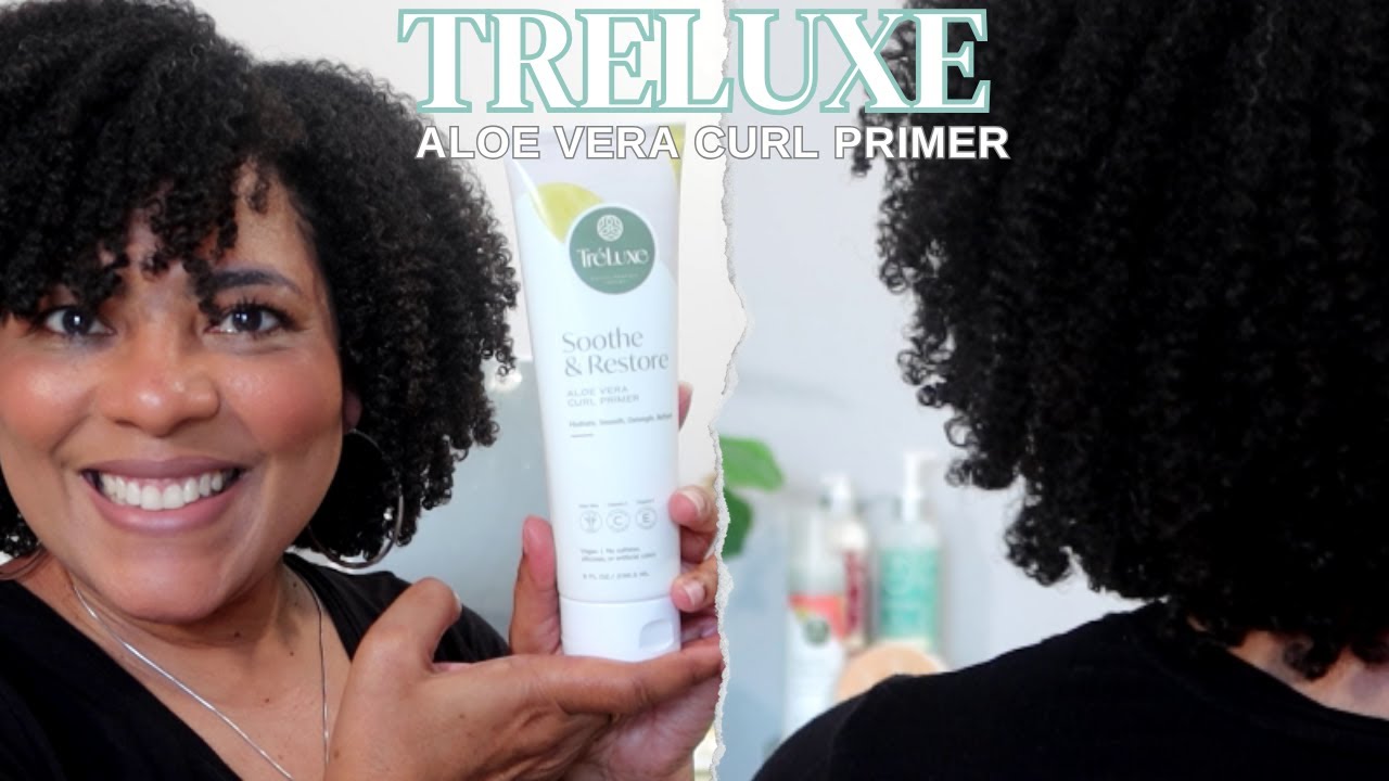 LET'S TALK...Prepoo, Primer & Refresher? |TreLuxe Aloe Vera Curl Primer is THAT GIRL! |NaturalRaeRae