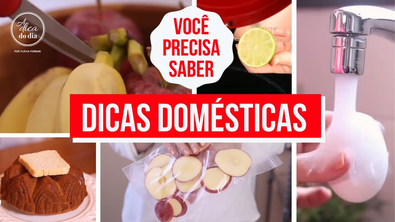33 DICAS E TRUQUES QUE TODA DONA DE CASA DEVE SABER | FLÁVIA FERRARI