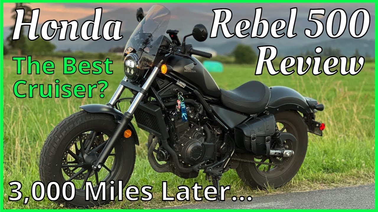 Honda Rebel 500 - 3,000 Mile Review: My Honest Opinion