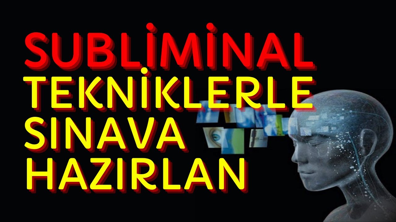 Subliminal Tekniklerle Sınava Hazırlan | Uzman Psikolojik Danışman Hakan Metan