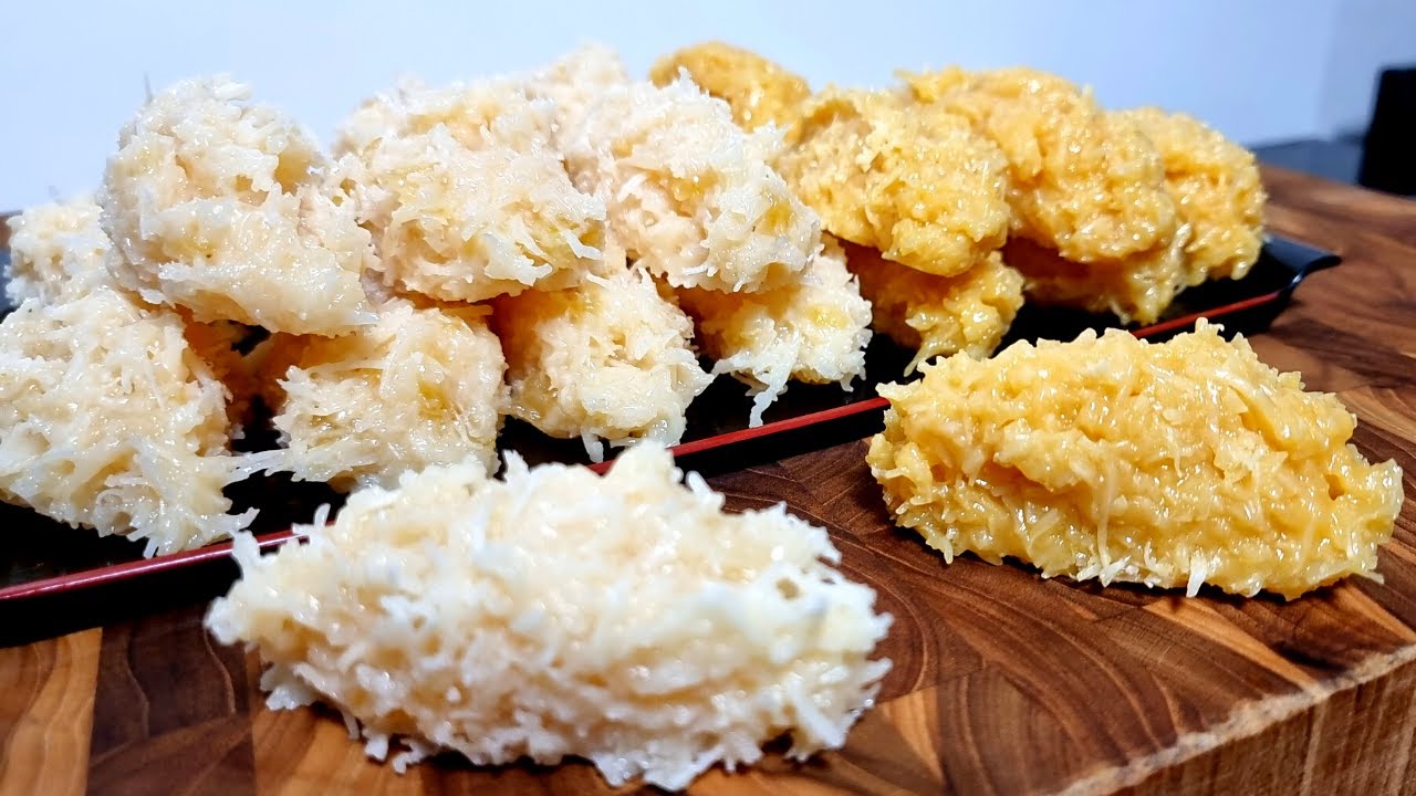 DUAS VERSÕES DE COCADA CASEIRA | DE ABACAXI E DE MARACUJÁ | DELICIOSA