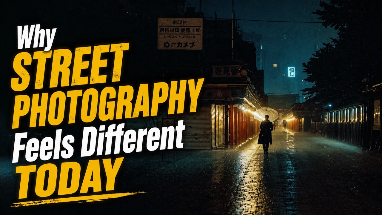 Почему уличная фотография сегодня ощущается иначе