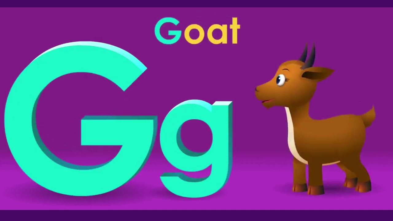 ABC Alphabet || G for Goat || G for Grass ||