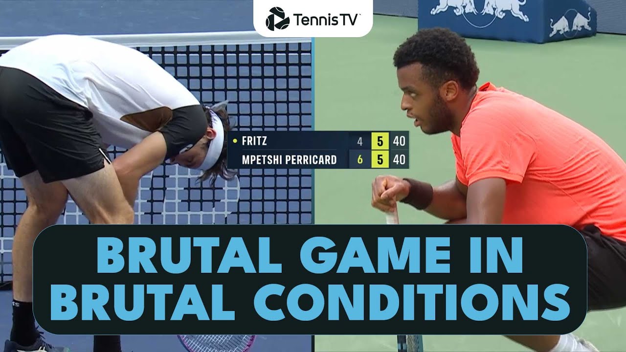 Taylor Fritz & Mpetshi Perricard Leave EVERYTHING On Court 🥵 | Shanghai 2025 Highlights