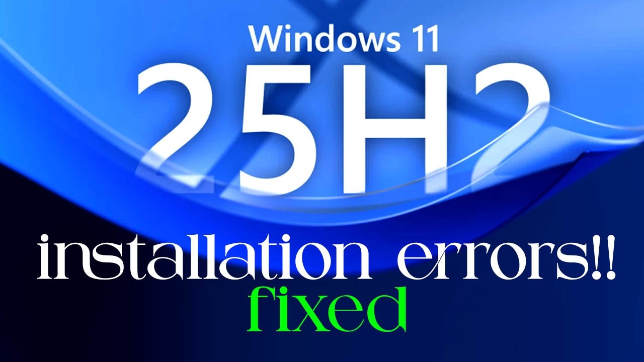 Зависло обновление Windows 11 25H2? Попробуйте это.