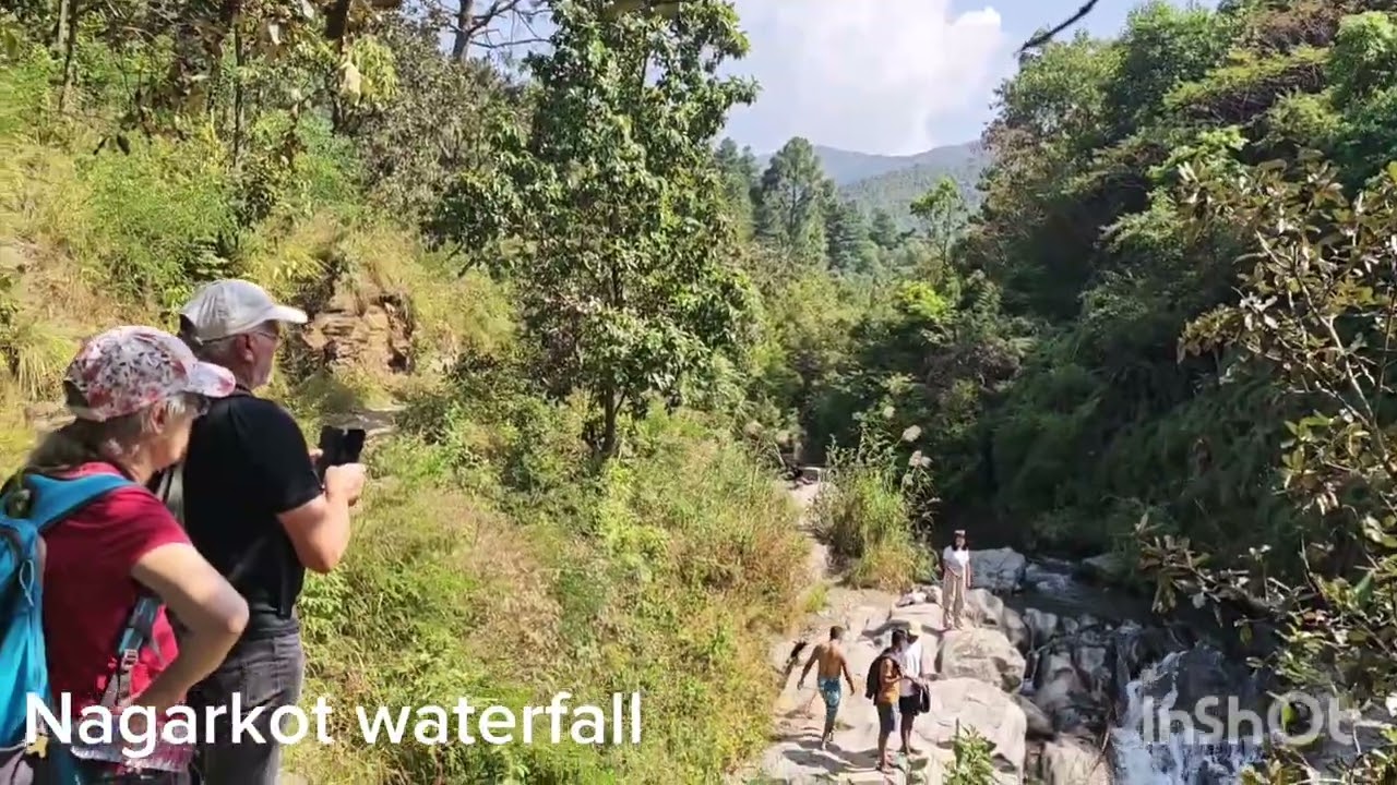 Nagarkot waterfall hike through Nagarkot Suspension bridge