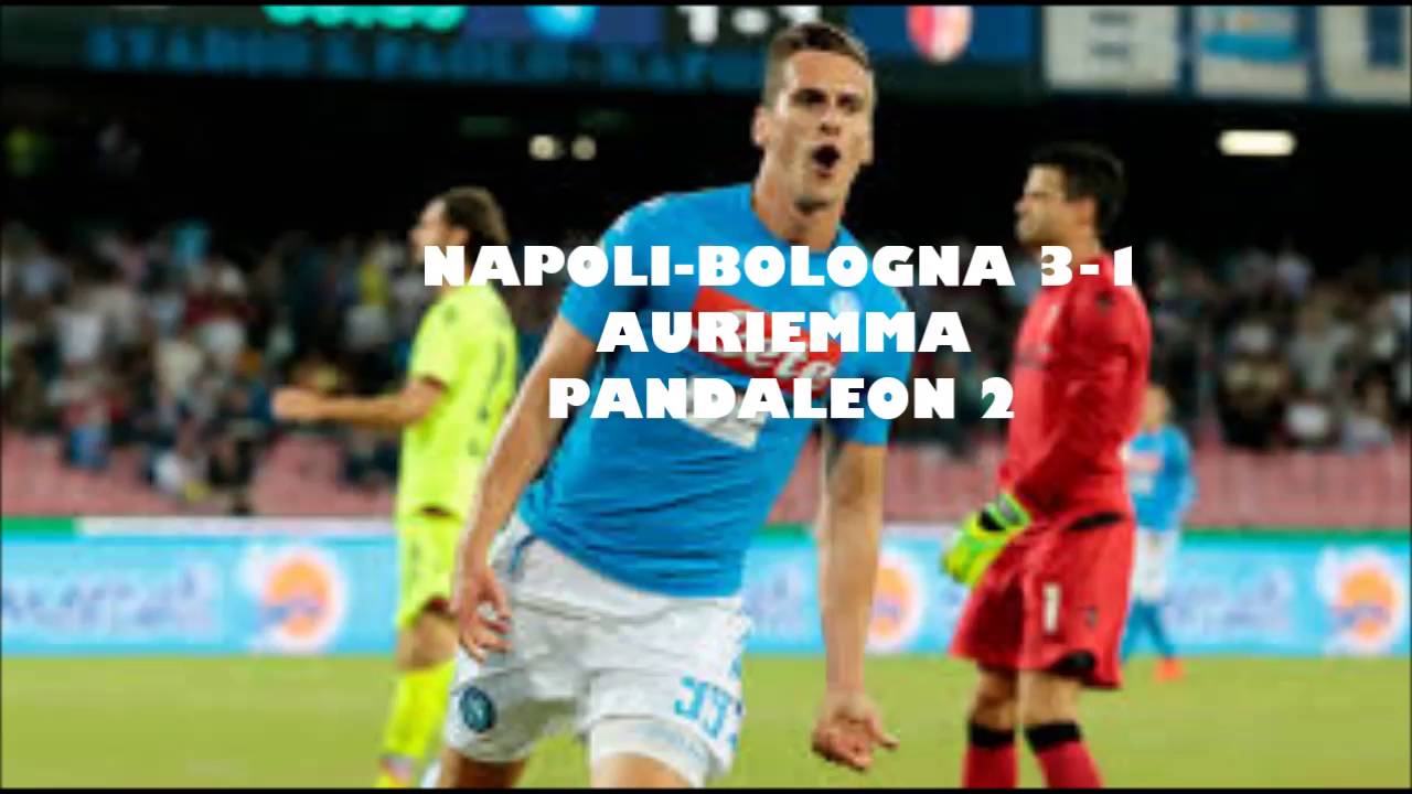 NAPOLI-BOLOGNA 3-1 AURIEMMA esplode con MILIK( 17\09\2016)
