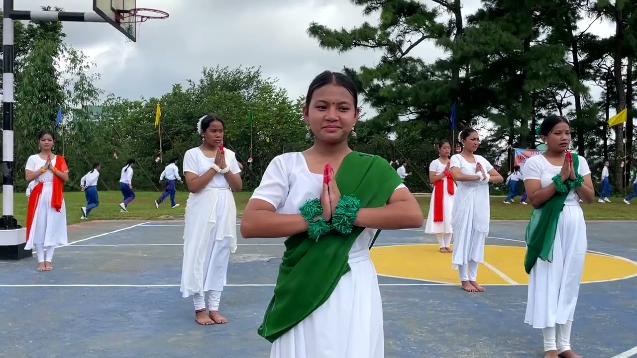 Independence Day Celebration 2024 at Holy Child Hr. Sec. School Shillong, Student of Class 8,9 & 10