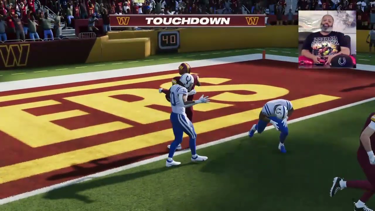 Jayden Daniels gets the ball to Terry McLaurin for the red zone touchdown. | #ski_wii_hennessy on #T