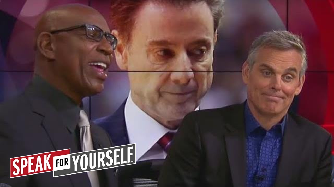 Eric Dickerson reacts to Pitino's firing saying 'all of them cheat' | SPEAK FOR YOURSELF