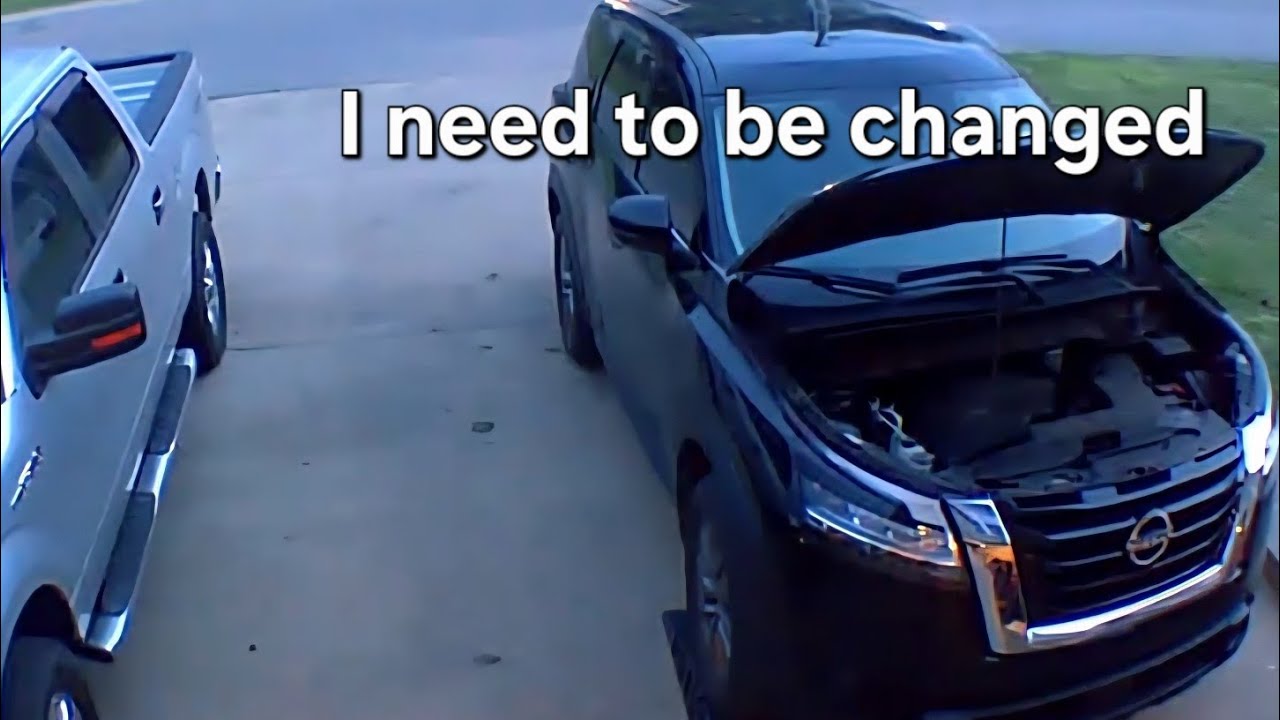 How to change the oil on a nissan pathfinder 2022-2026