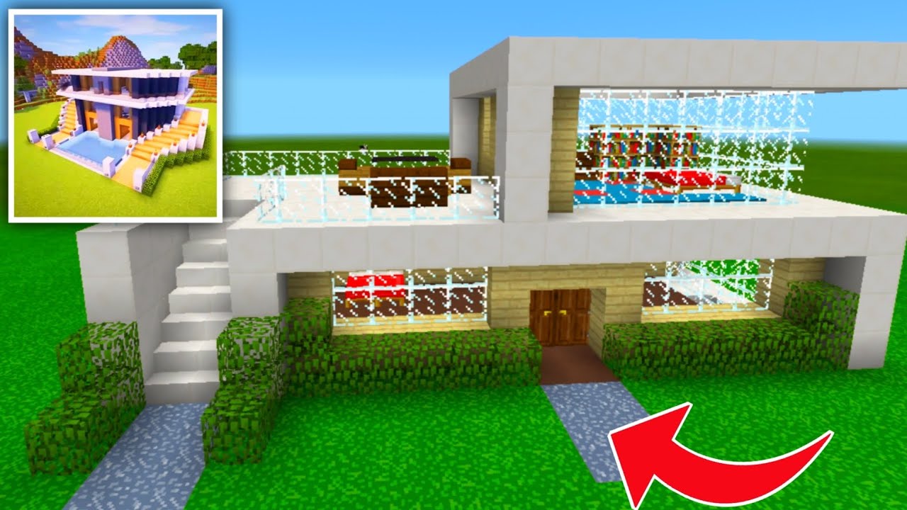 Craft World - How to Make MODERN HOUSE🏠