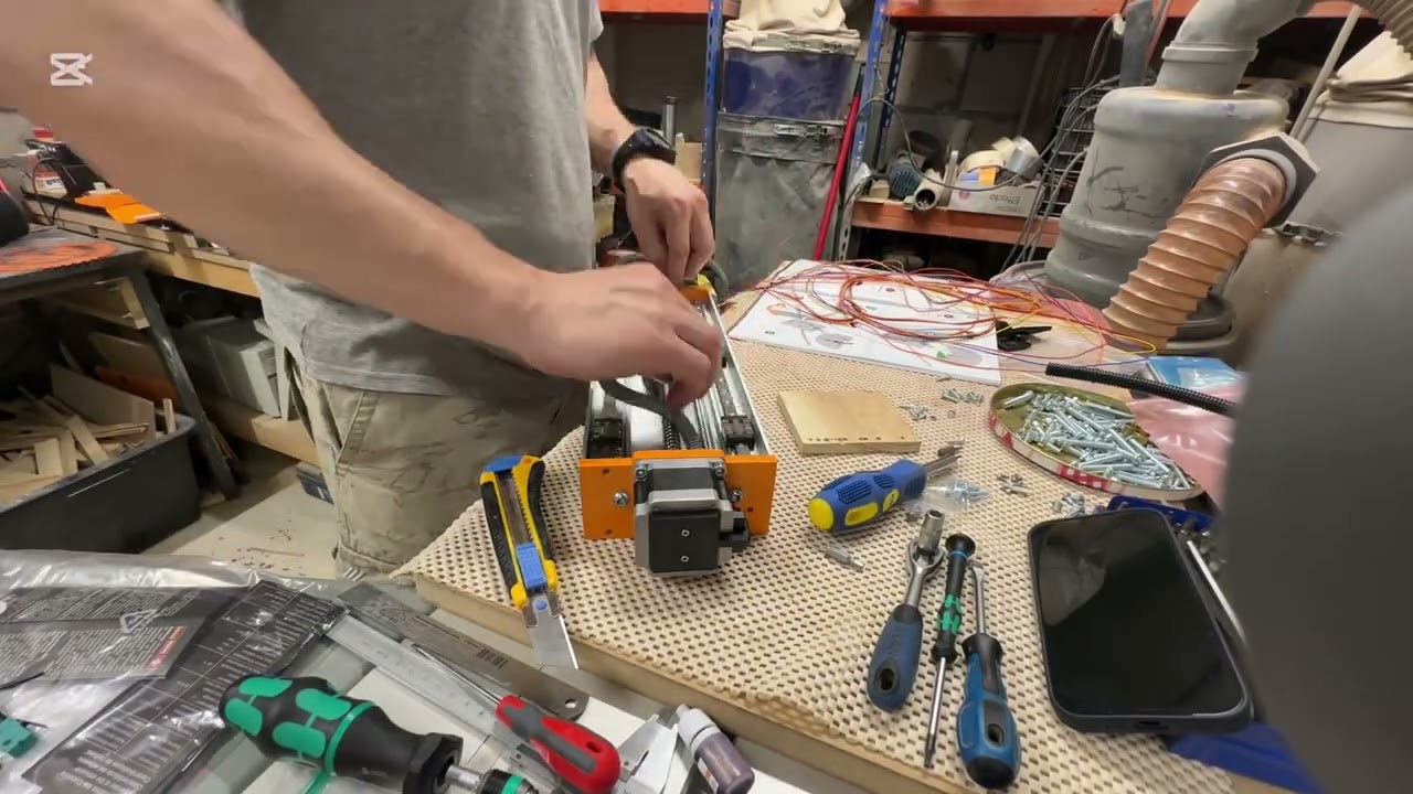 Stepcraft M.1000 CNC Assembly & First Test – Full Timelapse (June 2025)