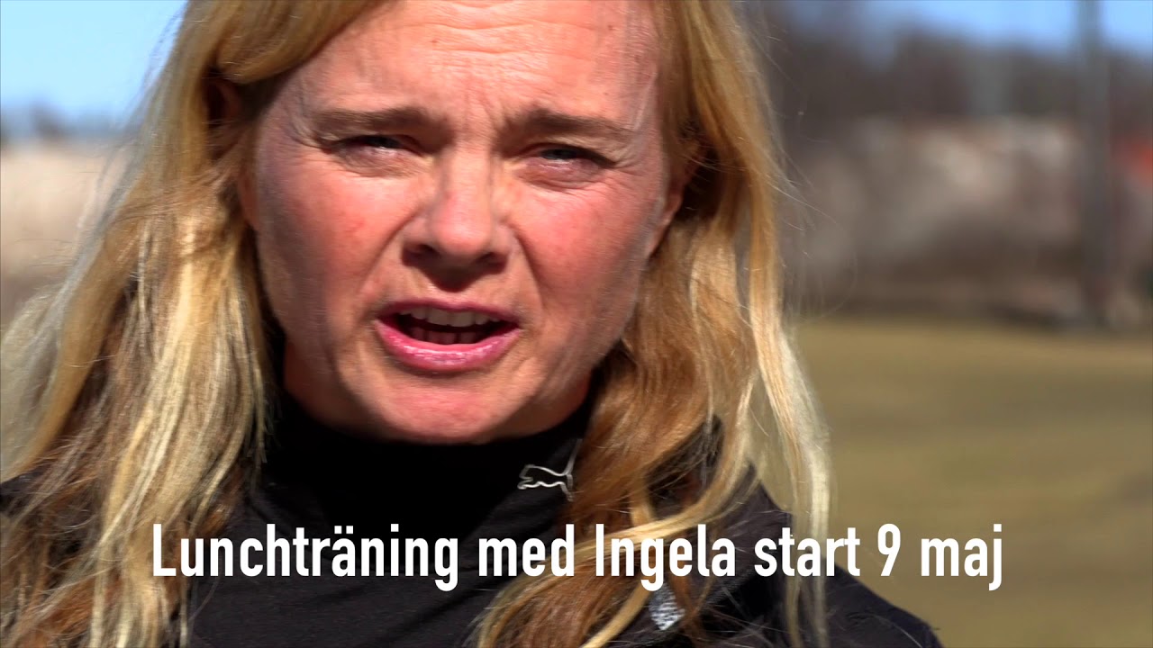 Lunchtr&auml;ning Kista golf med Ingela Tis&eacute;n