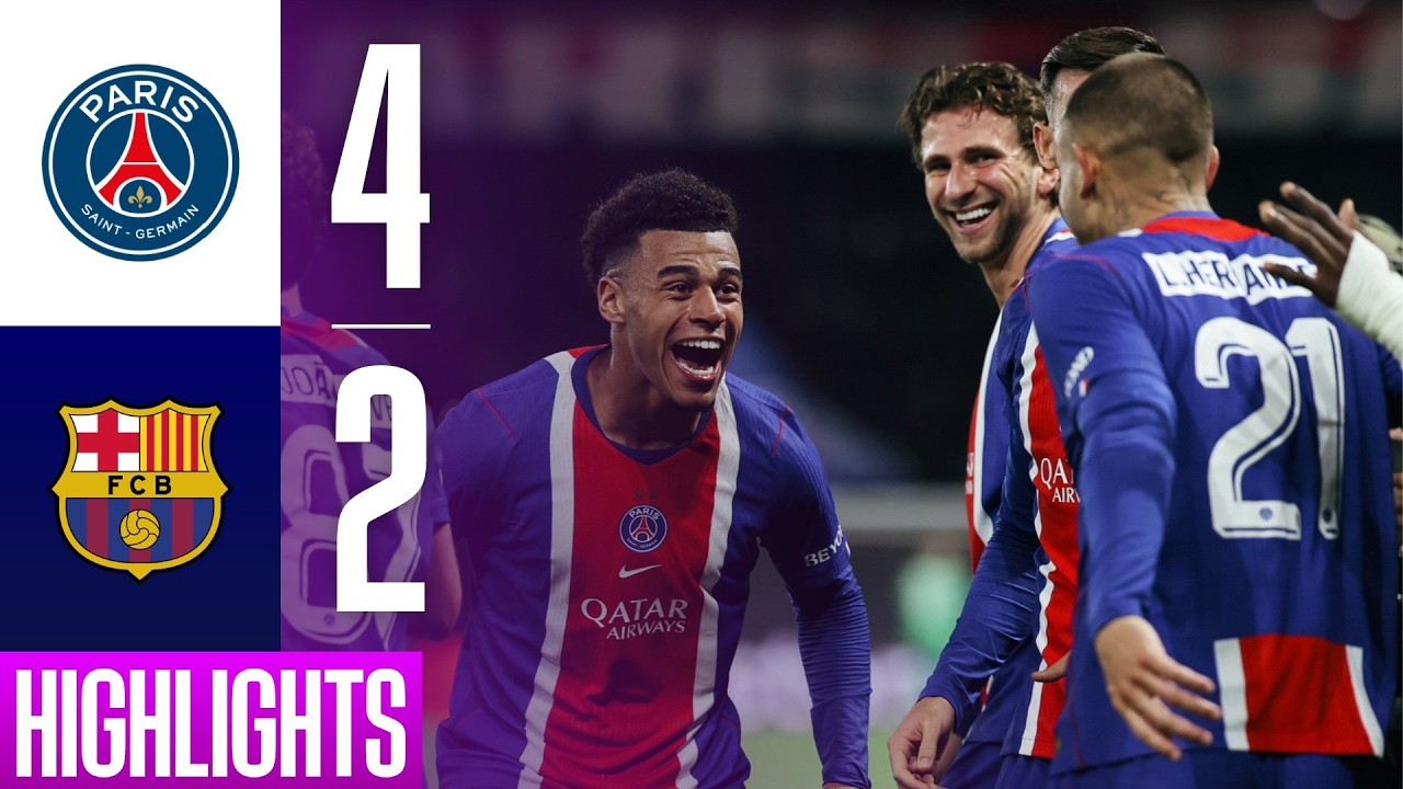 PARIS 4-2 BARCELONA I LE RESUM&Eacute; D'UN MATCH FOU !