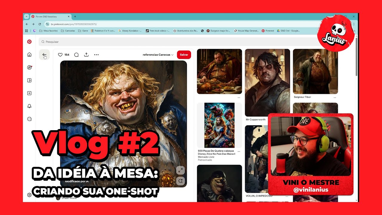Da idéia à Mesa: Criando sua primeira aventura de RPG | VLOG #02