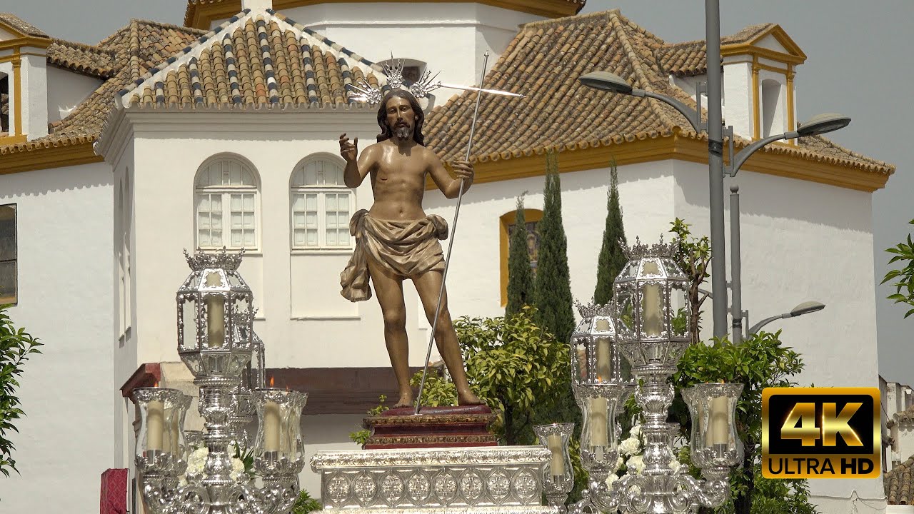 Salida del Resucitado , Dos hermanas  #semanasanta2023 4K UHD