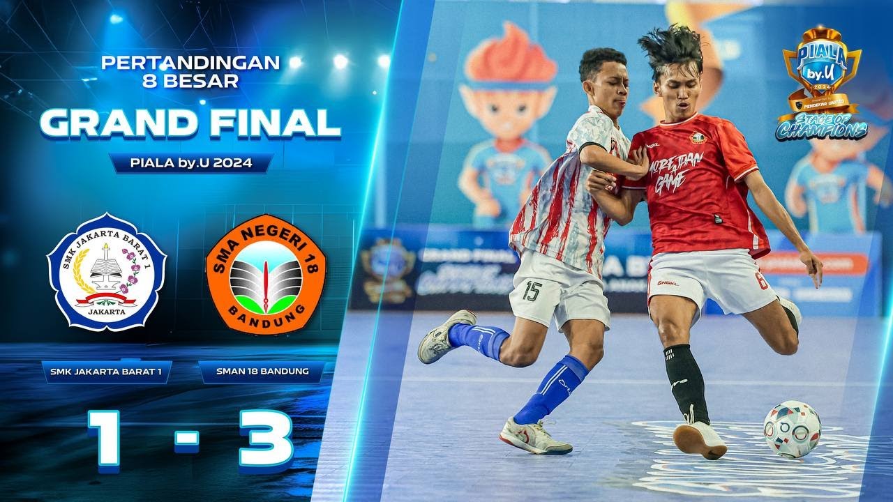 SMK JAKARTA BARAT 1  vs SMAN 18 BANDUNG | FULL MATCH | QUARTER FINAL - GRAND FINAL PIALA by.U 2024