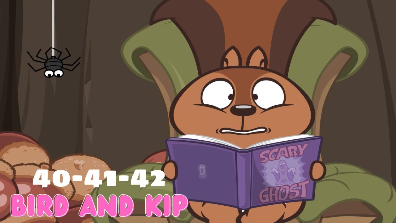 Учить английский с помощью детских мультфильмов | Птица и белка: 1-2-3