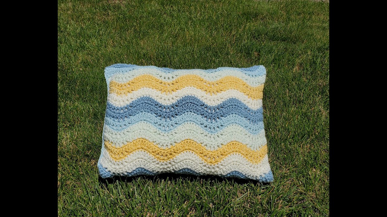How to crochet The My Little Man Baby Pillow
