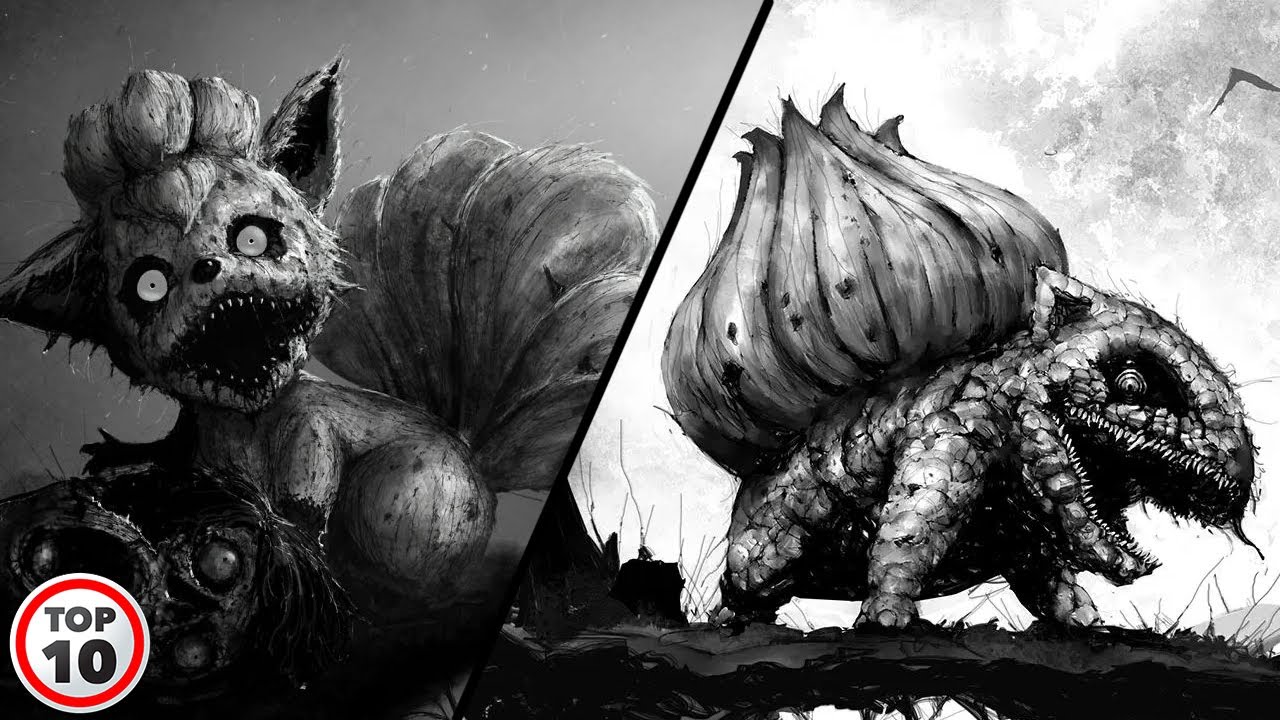 Top 10 Scary Pokemon Creepypastas | Marathon