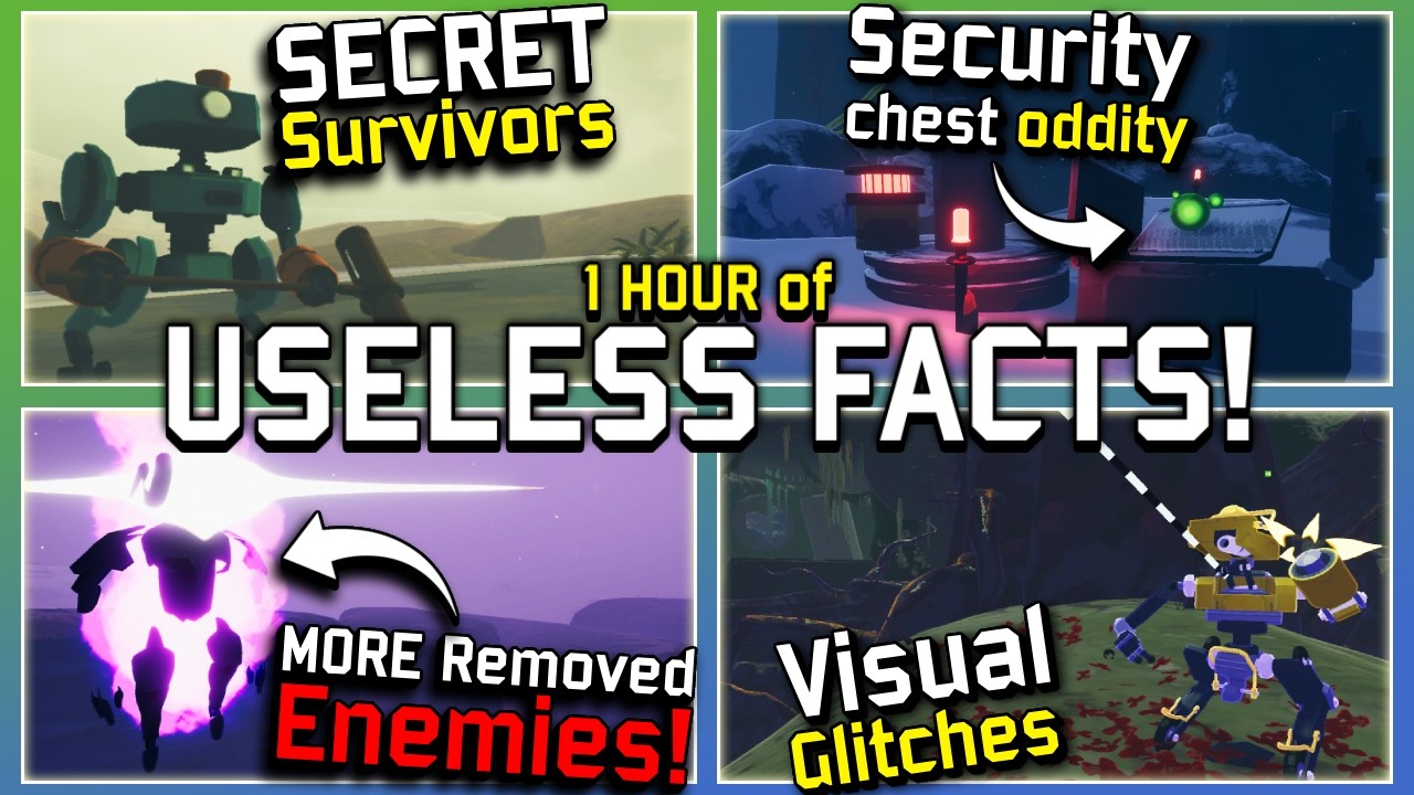 1 HOUR of Completely Useless Facts about Risk of Rain 2!