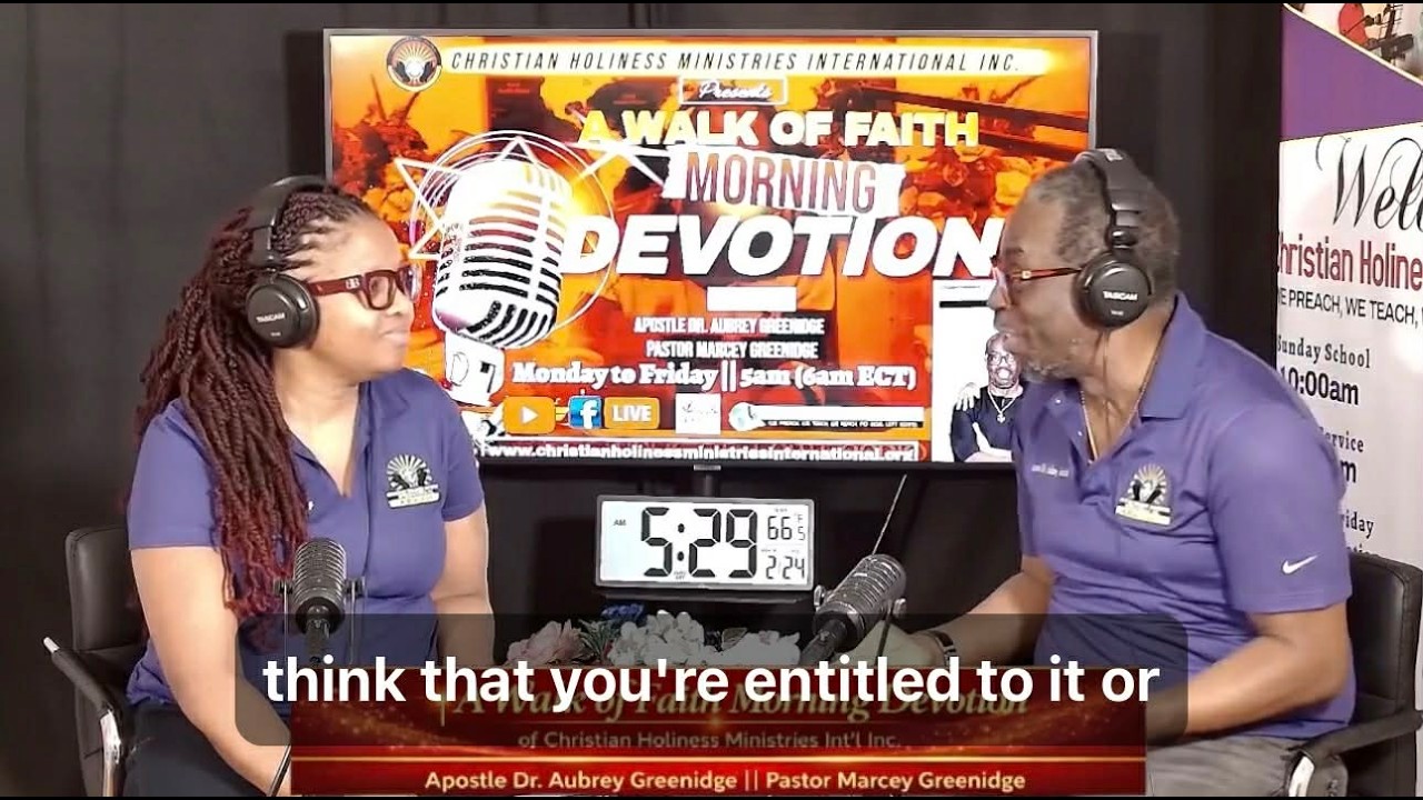 A Walk of Faith Morning Devotion || 24th February 2026 || God's will concerning Serving Others