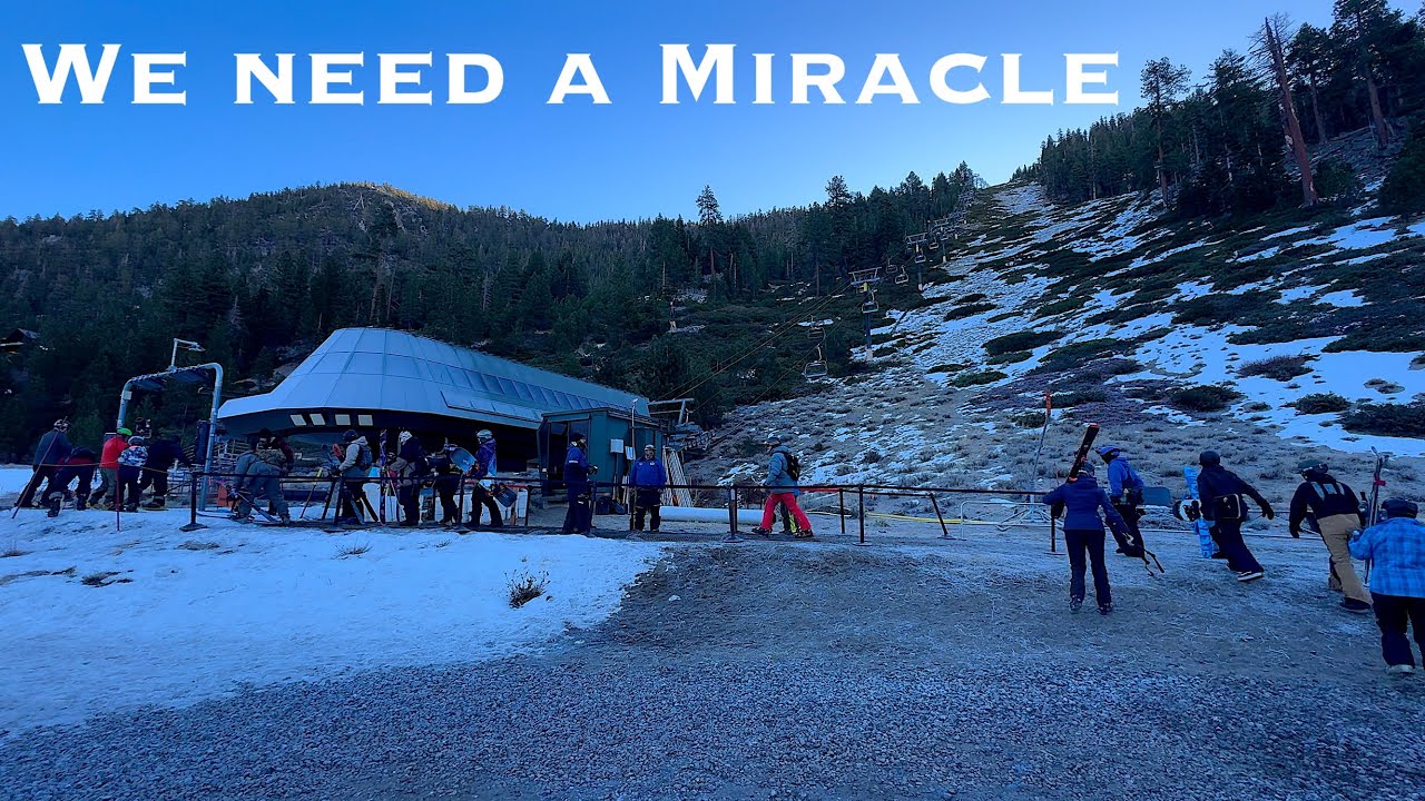 Надеемся на рождественское чудо на горнолыжных курортах озера Тахо.