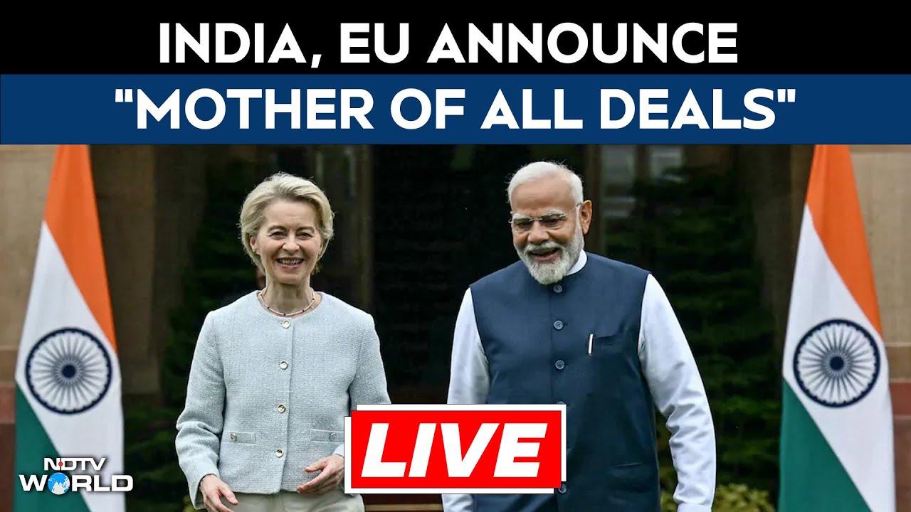 India EU Trade Deal | India-European Union Announce 