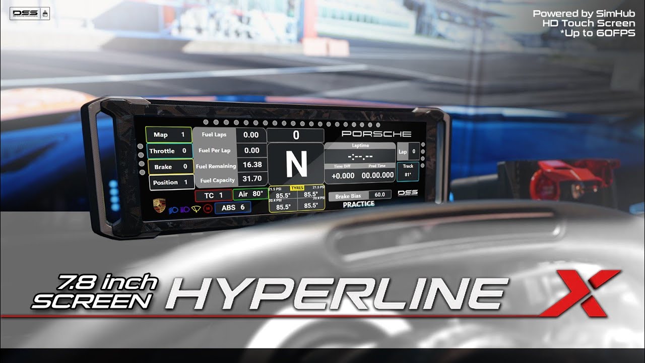 The Slimmest SIM Racing Display EVER?! Meet the Hyperline-X