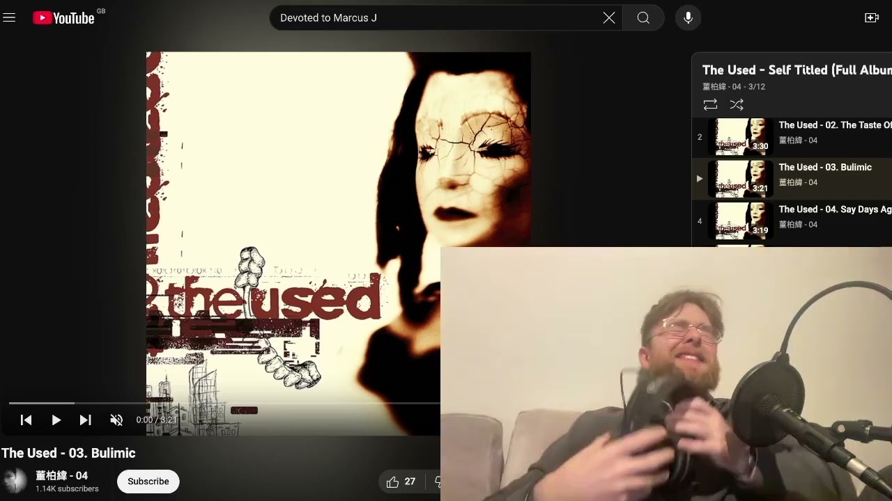 The Used - Self-Titled FULL ALBUM REACTION & First Time Listen
