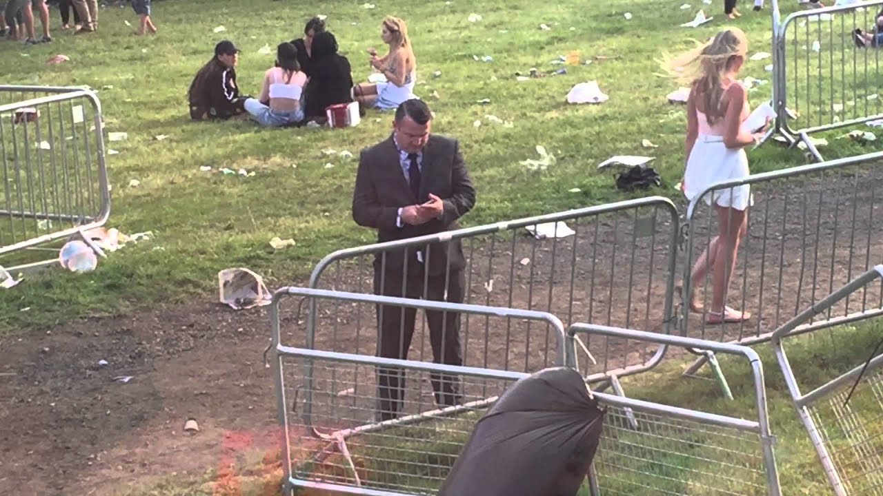 Drunk man at Epsom