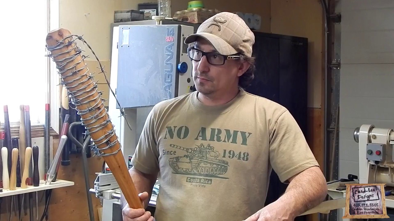 How To make Lucille from The Walking Dead ( Negan's Bat)