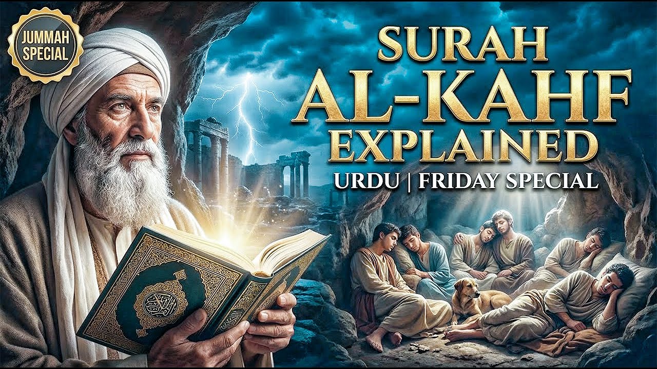 Surah Al-Kahf Explained in Urdu | Complete Story & Lessons | Friday Special